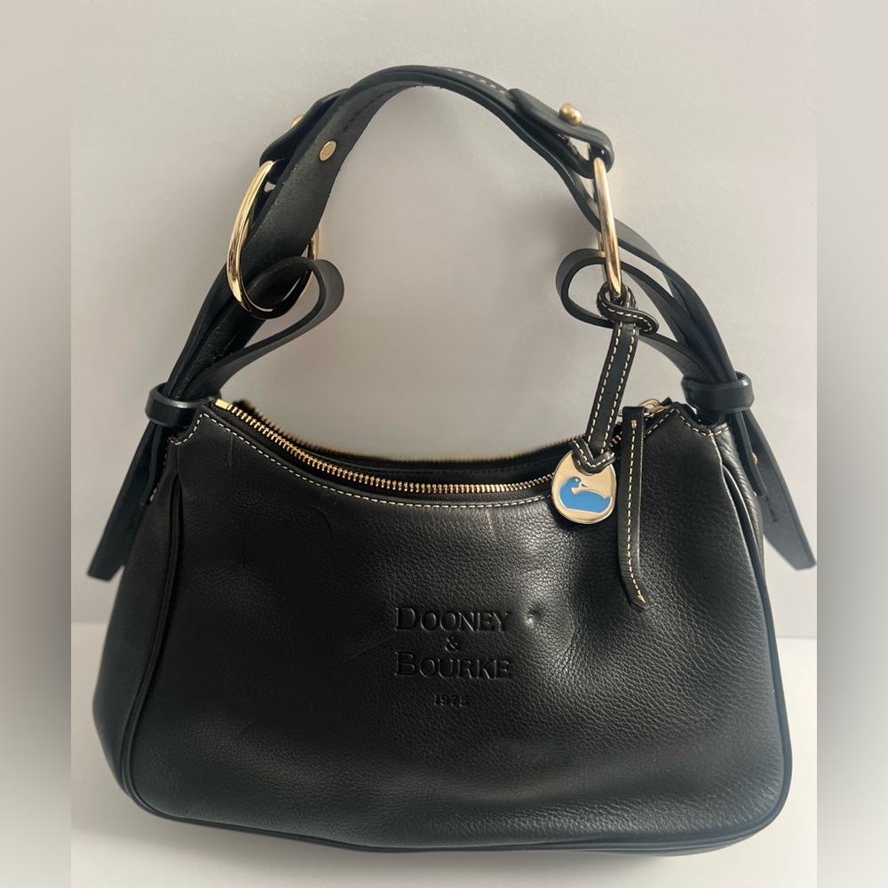Black Leather Dooney & Bourke bag